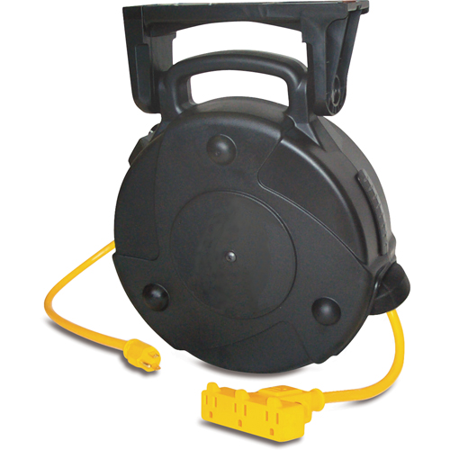 Industrial Cord Reels, 40', SJTW, 12/3 Gauge, 15 A Superchem Industries