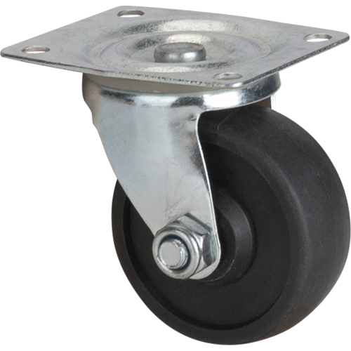 Roulette, Pivotant, 3" (76 mm), Polyol&eacute;fine, 250 lb (113 kg) Superchem Industries