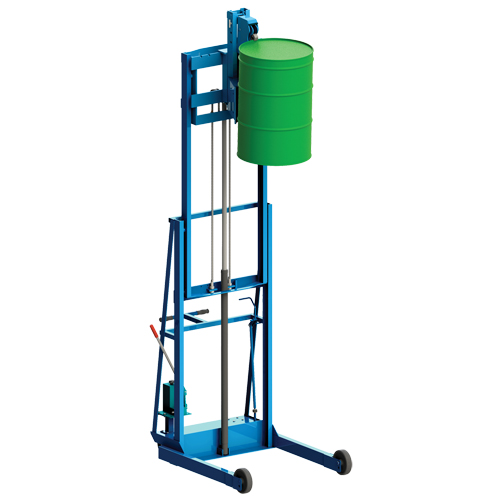 Vertical-Lift MORSPEED Drum Stacker, For 30 - 85 US Gal. (25 - 70 Imperial Gal.) Superchem Industries