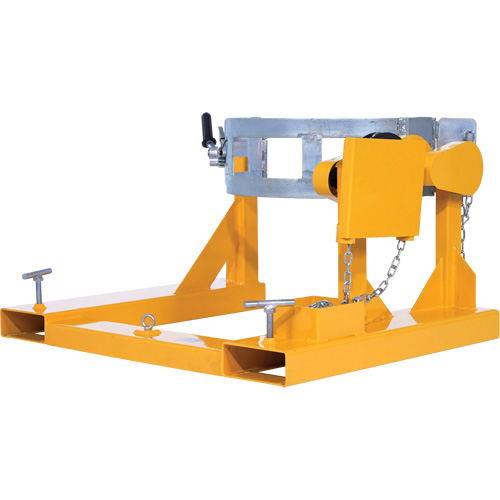 Porte-baril pour chariot &agrave; fourche, Pour 55 gal. US (45,8 gal imp&eacute;rial) Superchem Industries