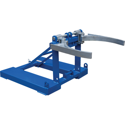 Fork Mounted Poly Drum Lifter, 30 - 55 US Gal. (25 - 45.8 Imperial Gal.) Drum Size, 1100 lbs./499 kg Cap. Superchem Industries