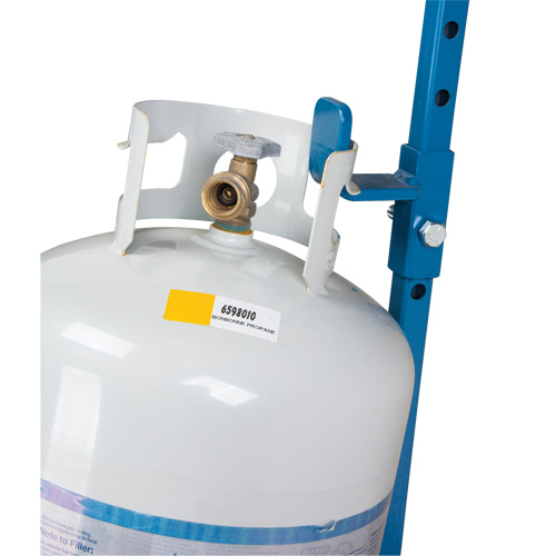 Chariot &agrave; cylindres, Roues Anticrevaison, Base de 15-1/2" W x 14-1/4" L, 600 lb Superchem Industries