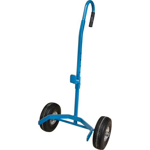 Chariot &agrave; cylindres, Roues Anticrevaison, Base de 15-1/2" W x 14-1/4" L, 600 lb Superchem Industries