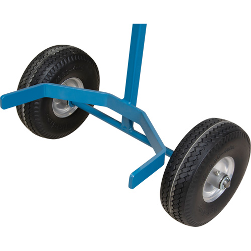 Chariot &agrave; cylindres, Roues Anticrevaison, Base de 15-1/2" W x 14-1/4" L, 600 lb Superchem Industries
