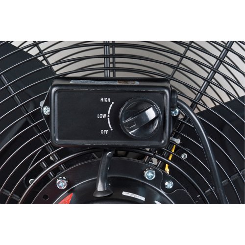 Light Industrial Direct Drive Drum Fan, Industrial, 2 Speed, 36" Diameter Superchem Industries