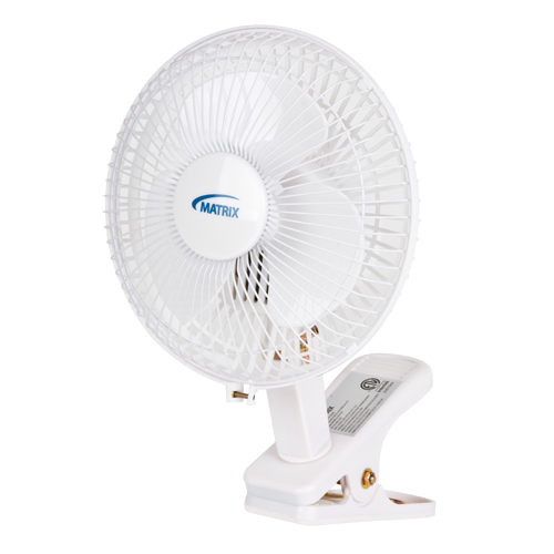Ventilateur &agrave; pince & de bureau, Diam&egrave;tre 6", 2 vitesses Superchem Industries