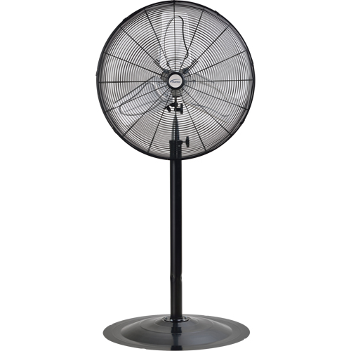 Non-Oscillating Pedestal Fan, Heavy-Duty, 2 Speed, 24" Diameter Superchem Industries
