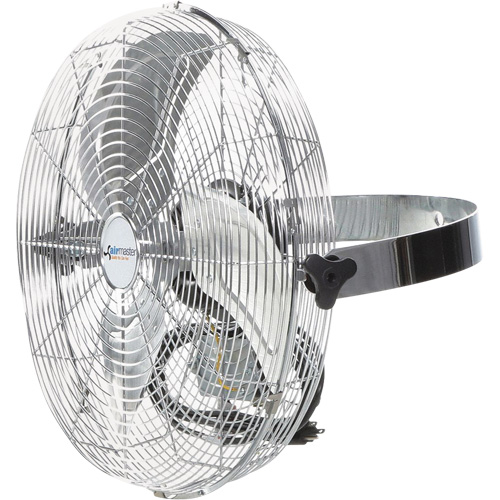 Wall-Mounted Air Circulator, Commercial, 18" Dia., 3 Speeds Superchem Industries