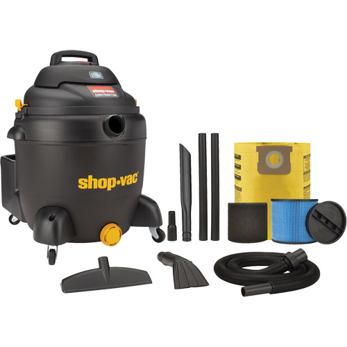 Aspirateur pour atelier SVX2, Secs-humides, 6,5 CV, 18 gal. US (68,1 litres) Superchem Industries