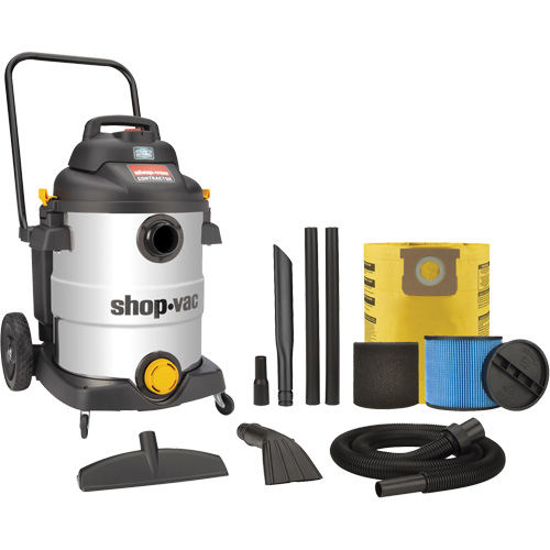 SVX2 Shop Vacuum, Wet-Dry, 6.5 HP, 12 US Gal. (45.4 Litres) Superchem Industries