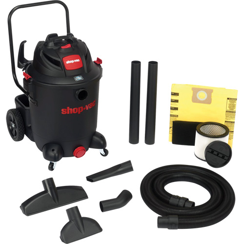 SVX2 Utility Shop Vacuum with Cart, Wet-Dry, 6.5 HP, 14 US Gal. (53 Litres) Superchem Industries