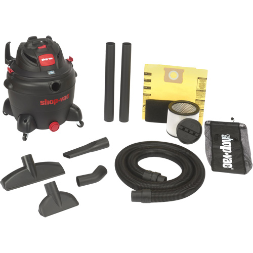 SVX2 Utility Shop Vacuum, Wet-Dry, 6.5 HP, 16 US Gal. (60.6 Litres) Superchem Industries