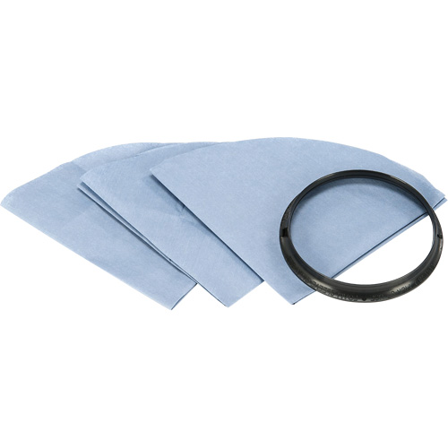 Filtre pour aspirateur sec r&eacute;utilisable avec anneau de montage Superchem Industries