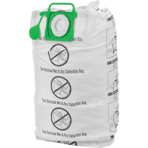 Sacs daspirateur r&eacute;sistants &agrave; la d&eacute;chirure pour les d&eacute;chets humides et secs, 12 - 20 gal. US Superchem Industries