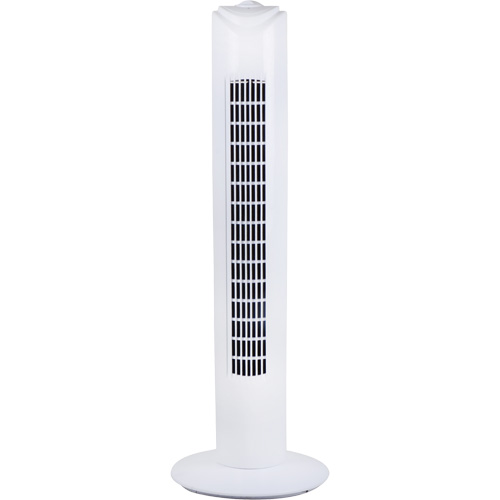 32" Tower Fan with Oscillation, Commercial, 3 Speed, 32" Diameter Superchem Industries