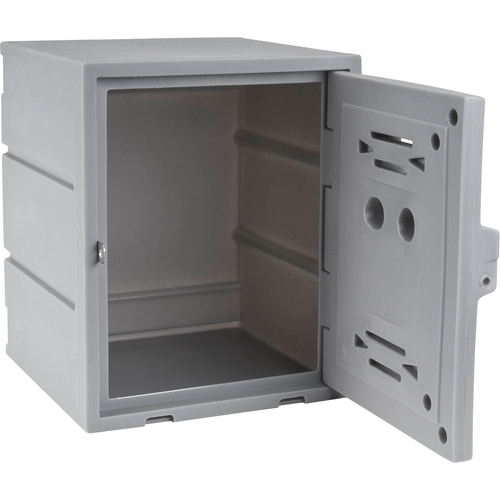 Locker, 15" x 15" x 18", Grey, Assembled Superchem Industries