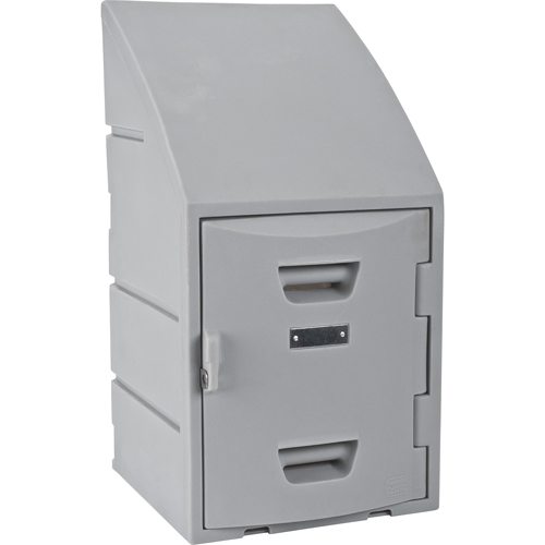 Locker, 15" x 15" x 31", Grey, Assembled Superchem Industries