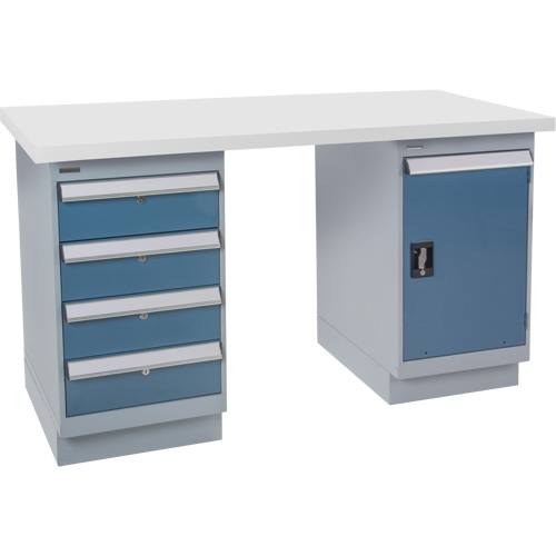 &eacute;tabli pr&eacute;conçu, 72" la x 30" p x 34" h, Capacit&eacute; 2500 lb Superchem Industries