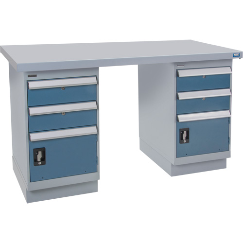 &eacute;tabli pr&eacute;conçu, 60" la x 36" p x 34" h, Capacit&eacute; 2500 lb Superchem Industries