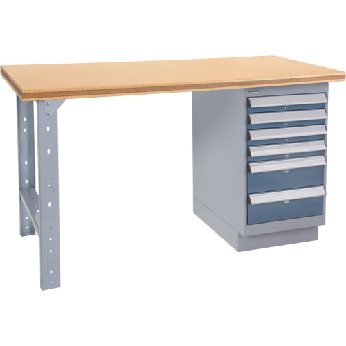 &eacute;tabli pr&eacute;conçu, 72" la x 36" p x 34" h, Capicit&eacute; 2500 lb Superchem Industries