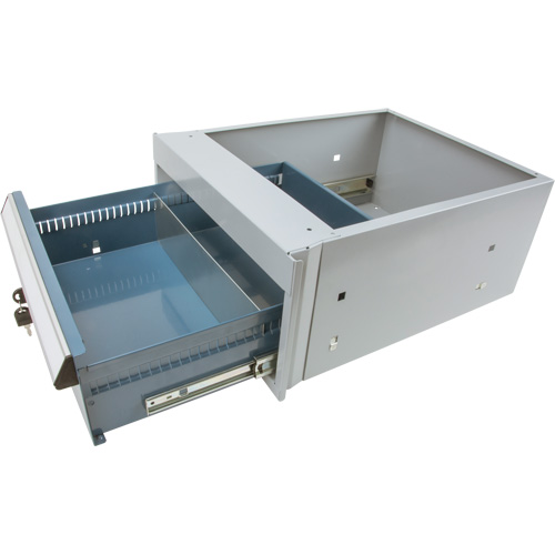 Single-Drawer Workbench, Steel, 18" W x 21" D x 9" H Superchem Industries