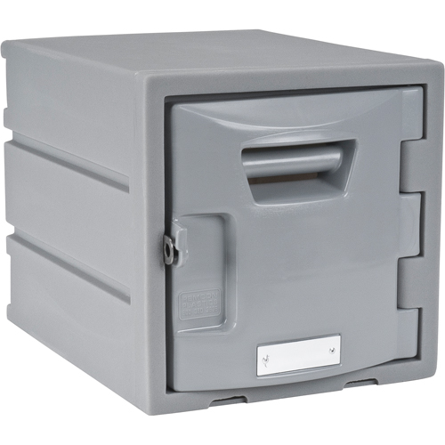 Locker, 12" x 15" x 12", Grey, Assembled Superchem Industries