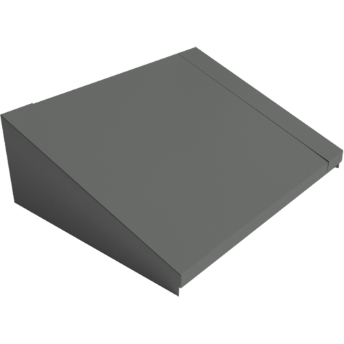 All-Welded Concorde - Heavy-Duty Lockers Sloping Top, 2 Bank, 18" D x 24" W x 6" H, Steel Superchem Industries