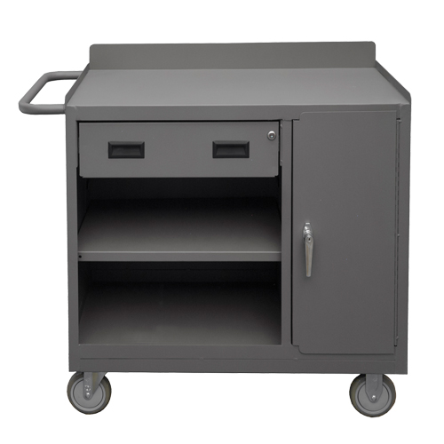 Mobile Workbench Cabinet, Steel Surface Superchem Industries