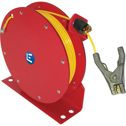 Auto Rewind Grounding Reel, 100' Length, Heavy-Duty Superchem Industries
