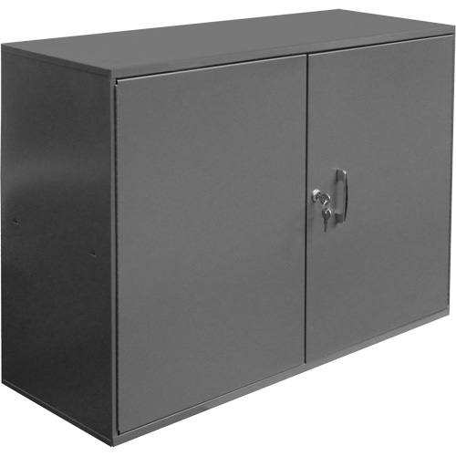 Abrasive Accessory Cabinet, Steel, 2 Drawers, 33-3/4" x 11-7/8" x 23-7/8", Grey Superchem Industries