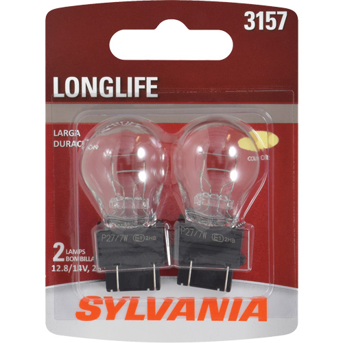 3157 Long Life Mini Automotive Bulb, Incandescent, 26.9 W/8.3 W, Off White Superchem Industries