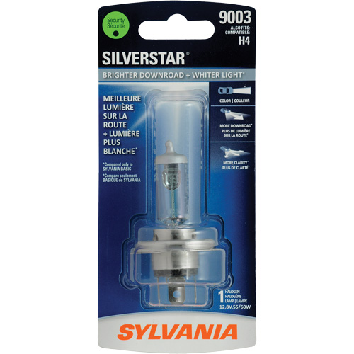 9003 SilverStar&reg; Ultra Headlight Bulb, Halogen, 60 W, White Superchem Industries