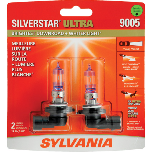 9005 SilverStar&reg; Ultra Headlight Bulb, Halogen, 65 W, White Superchem Industries