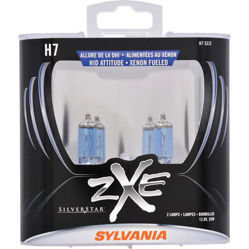 H7 SilverStar&reg; zXe Headlight Bulb, Halogen/HID, 56 W, White Superchem Industries