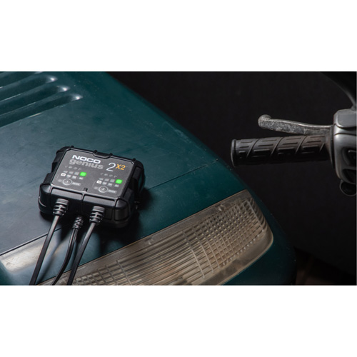 Chargeur de batterie 2 sorties de 4 A Genius 2X2 Superchem Industries