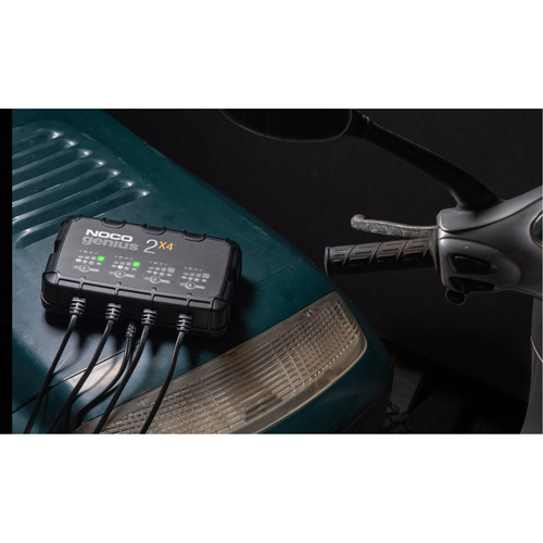 Chargeur de batterie 4 sorties de 8 A Genius 2X4 Superchem Industries