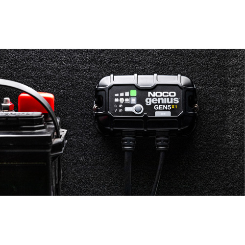 Chargeur de batterie embarqu&eacute; &agrave; 1 sortie de 5 amp&egrave;res Gen5X1 Genius Superchem Industries