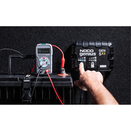 Genius&reg; Gen5X2 2-Bank, 10-Amp On-Board Battery Charger Superchem Industries