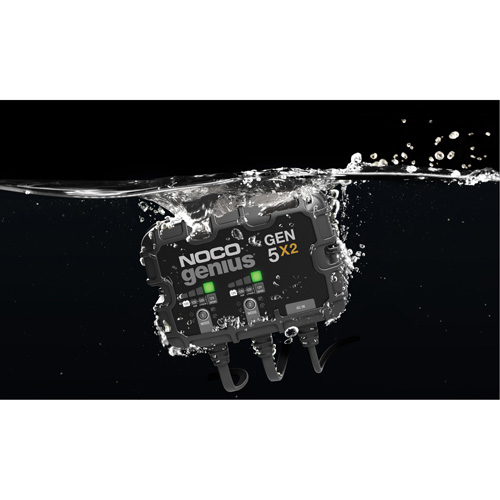 Genius&reg; Gen5X2 2-Bank, 10-Amp On-Board Battery Charger Superchem Industries