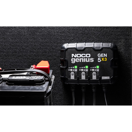 Genius&reg; Gen5X3 3-Bank, 15-Amp On-Board Battery Charger Superchem Industries