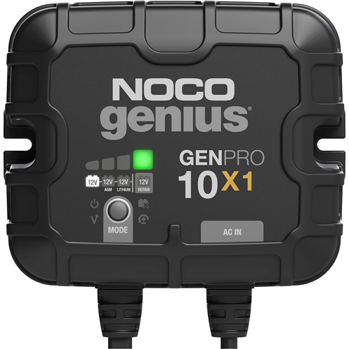 Genius&reg; GenPro10X1 1-Bank, 10-Amp On-Board Battery Charger Superchem Industries