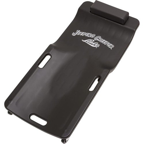 Sommier noir &agrave; profil bas, en plastique robuste Superchem Industries