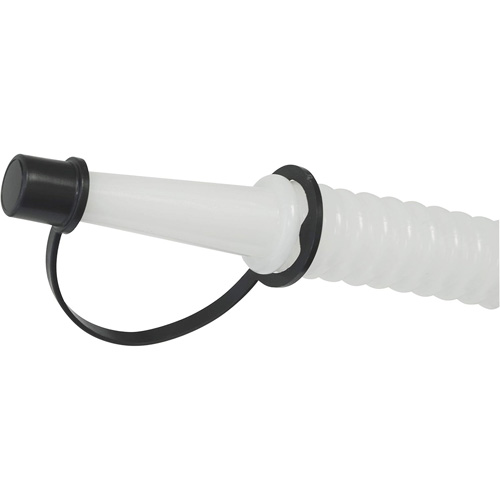 Distributeur dhuile avec couvercle et bouchon, Plastique, Capacit&eacute; de 8 pintes Superchem Industries