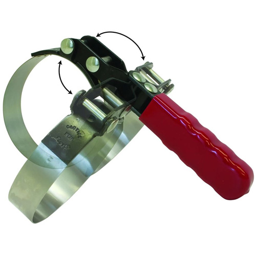 Standard Swivel Grip Oil Filter Wrench, 3-1/2" - 3-7/8" Filter Capacity Superchem Industries