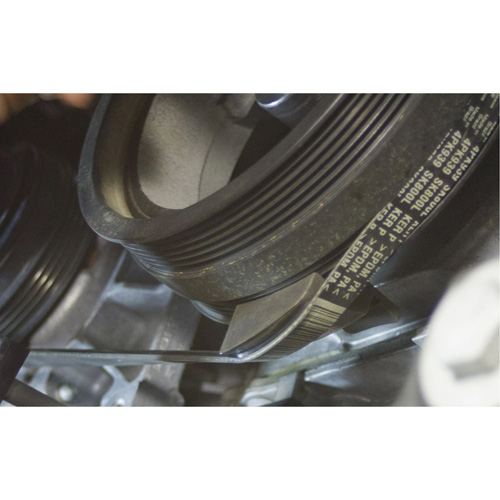 Outil pour retirer/installer une courroie &eacute;lastique Superchem Industries