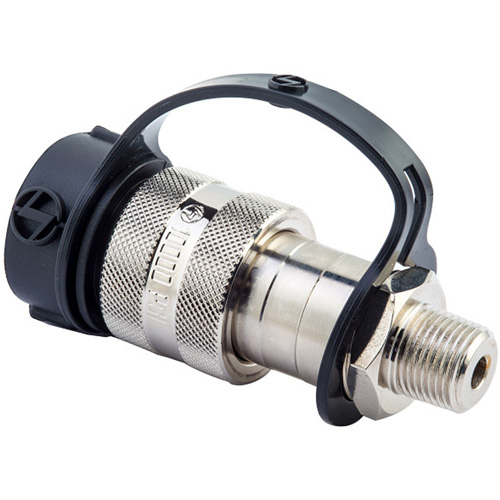 Coupler High Flow Female Side, Steel, 3/8", Female NPTF, 10000 PSI Superchem Industries