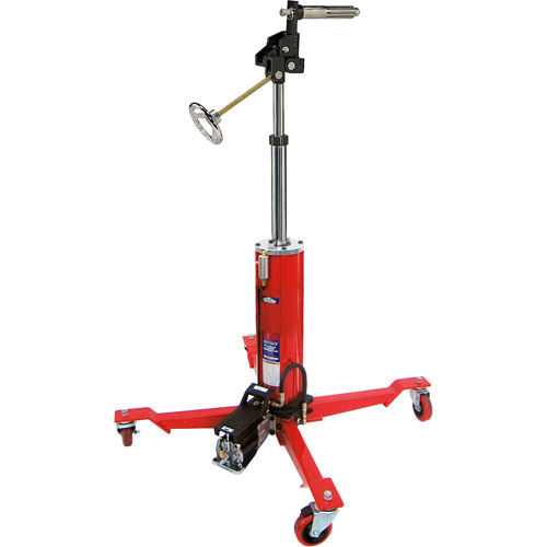 Telescopic Under Hoist Air Hydraulic Clutch Jack, 3/20 tons Capacity, 38-1/4" - 73-1/2" H Superchem Industries