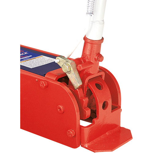 Cric de plancher, 10 tonne(s) Capacit&eacute;, 6-1/8" Abaiss&eacute;e, 27-1/4" &eacute;lev&eacute;e, Air comprim&eacute;/hydraulique Superchem Industries