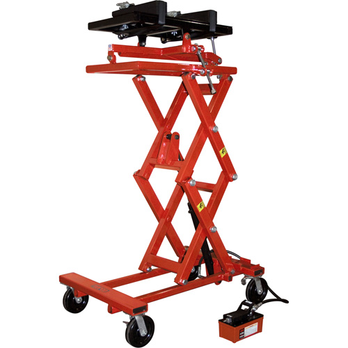 Table &eacute;l&eacute;vatrice pour groupe motopropulseur, 19" lo x 36" la, Capacit&eacute; 2500 lb Superchem Industries