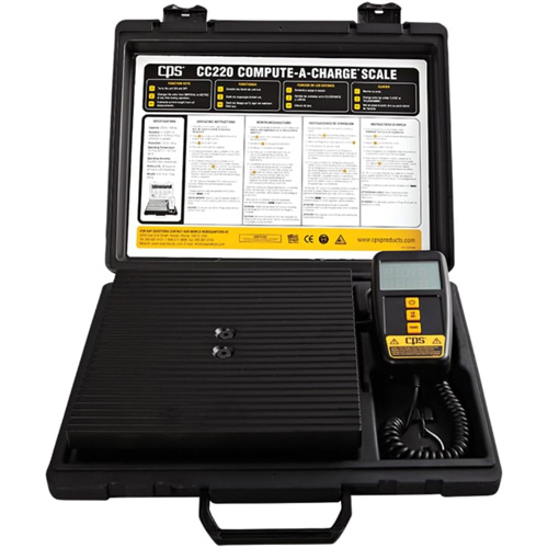 Compute-a-Charge Refrigerant Scale Superchem Industries